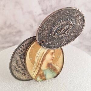 Vintage  Catholic Pendant Charm
